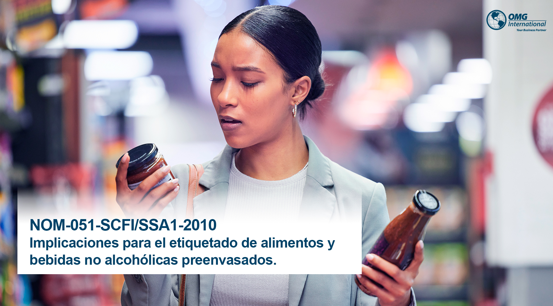 Implicaciones para el etiquetado de alimentos y bebidas no alcohólicas preenvasados