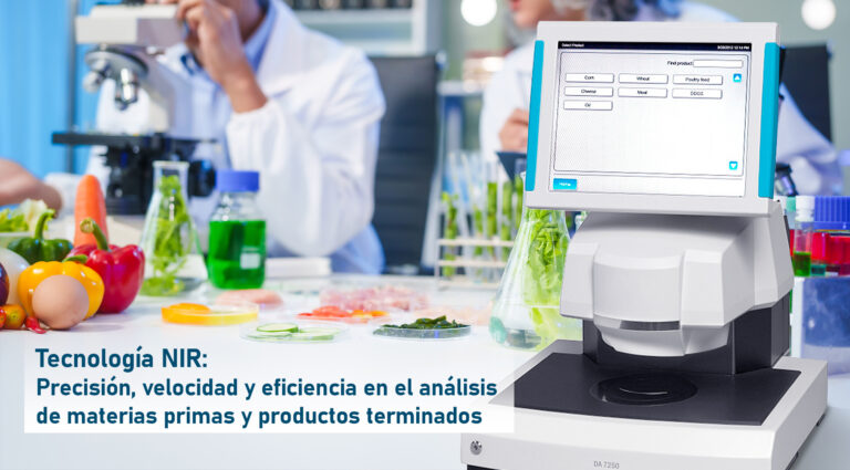 Tecnología NIR: Precisión, velocidad y eficiencia en el análisis de materias primas y productos terminados